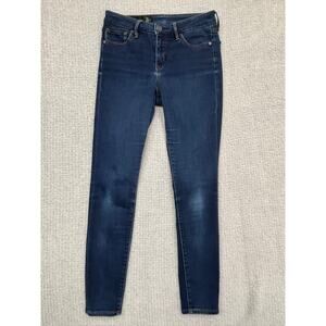 Armani Exchange Women's Blue Super Skinny Jeans Size 2 #30
